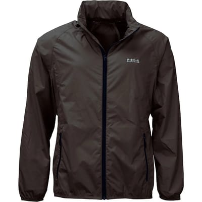 Pro-X Elements - Opbergbare regenjas voor heren - PACKable - Antraciet - maat S
