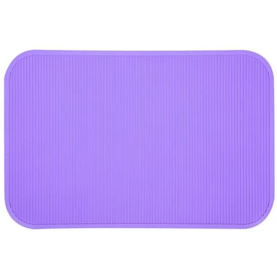 Antislip rubberen mat voor de verzorging van huisdieren, bad- en trainingstafel paars