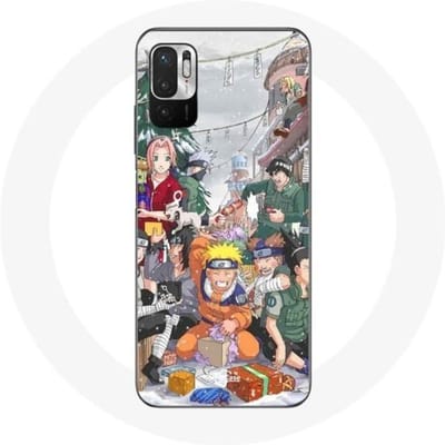 Coque pour Xiaomi Redmi Note 10 5G Naruto Christmas Day Anime Manga