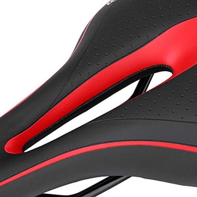 Mountain Bike Zadel met Geheugenspons en Centrale Verlichtingszone