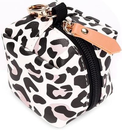 Fopspeenhoesje Baby - Speen Rits Case - Baby Verzorging - Bevestigingsgesp - 6.35 cm - Zwart