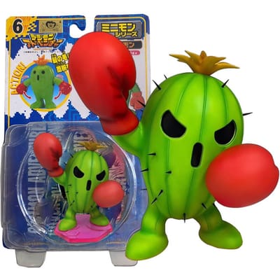 Figurine Anime 16CM Digimon Adventure Modèle Togemon Palmon Anime Figurine Lilimon Poupée Jouet Cadeau Figurine d'Action PVC With box red