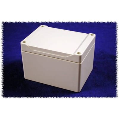 Hammond Electronics 1555GGY Universele behuizing 120 x 90 x 80 ABS Grijs 1 stuk(s)