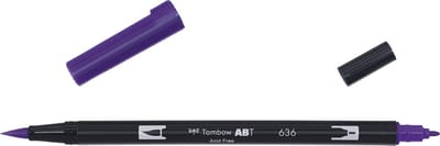 Tombow Brush pen - ABT 636 - Dual Brushpen - Imperial Purple - Paars