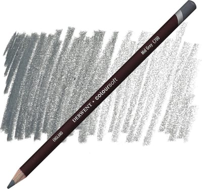 Derwent Coloursoft potlood Mid Grey C700