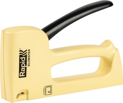 Rapid Handtacker R53 - Gerecycled Kunststof - Geel - Lichtgewicht - Milieubewust
