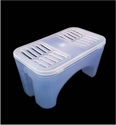 Radiator Luchtbevochtiger - Verwarming Accessoire - Droge Lucht Bestrijden - Geen Elektriciteit Nodig - 11.5 cm Lengte - Transparant