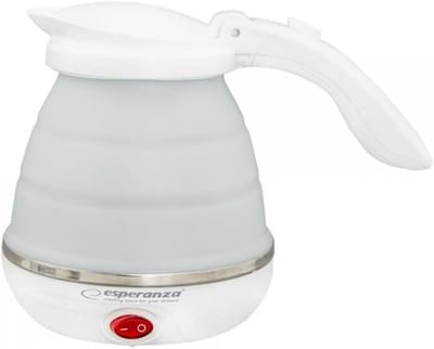 Opvouwbare Waterkoker - Siliconen Ketel - Reizen Kamperen - Compact Ontwerp - 05 Liter - Meerkleurig