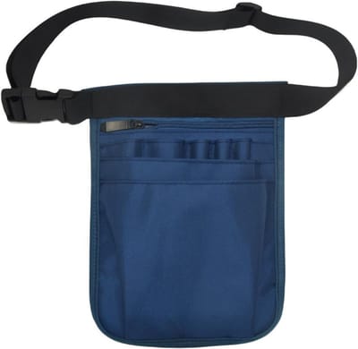 Multifunctionele Gereedschapszak met Verstelbare Schouderriem voor Verpleegkundigen en Klussers, Navy Blauw