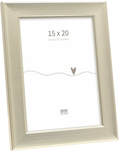 Deknudt Frames fotolijst S244D1 - zilverkleur - voor foto 15x20 cm