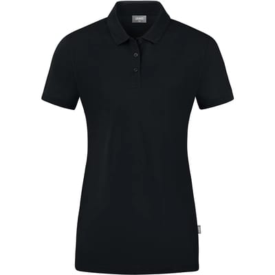 Jako Doubletex Polo Dames - Zwart | Maat: 36