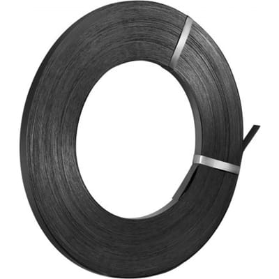 VEVOR Staalvergrendel Coil, 19 mm x 0,55 mm x 500 m, Metalvergrendel Banding Roll Bestand tegen Harde Omgeving, 771 kg Druksterkte, Heavy Duty Banding Paaltouwt Coil voor Paaltouwt Verpakking