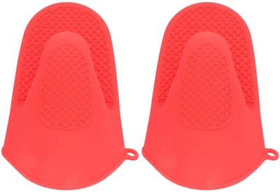 Dailygoods- Ovenwanten Hittebestendig - 2 Stuks - Siliconen - Antislip - Kookhandschoenen - Comfortabel voor Magnetron en BBQ