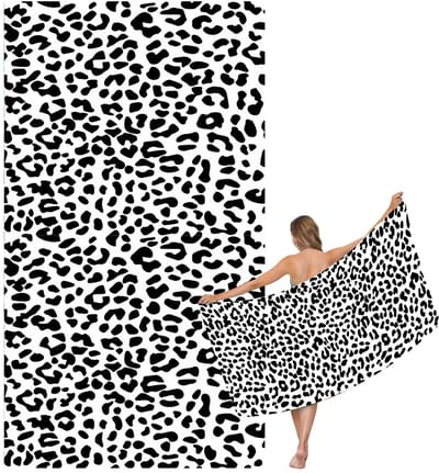 Namajunas - Microvezel Handdoek - Strandlaken - Badlaken - Reishanddoek Sneldrogend - Sporthanddoek - Lichte sport handdoek voor gym en yoga - 160 x 80 cm - Vrouwen Mannen