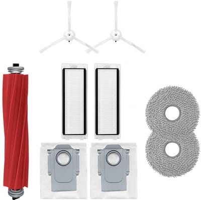 Replacements® onderdelen geschikt voor Roborock QV35A, QV35S, QR598 en QR798 (9-delig)