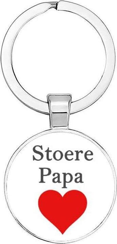 Akyol - Stoere papa sleutelhanger cadeau - Vader sleutelhanger - Papa sleutelhanger - cadeautjes mannen- Vaderdag cadeautje