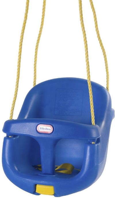Little Tikes High Back Peuter - Schommel Blauw