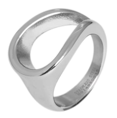 AKZENT Akzent dames ring Taccy, zilverkleurig, huidvriendelijk