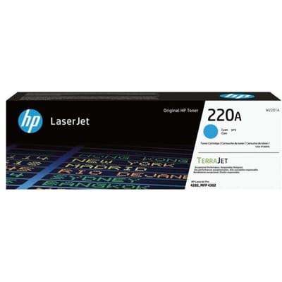 HP 220A - Tonercartridge - Origineel - Standaard Capaciteit - Cyaan