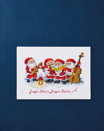 Borduurpakket Elf orkest - Permin