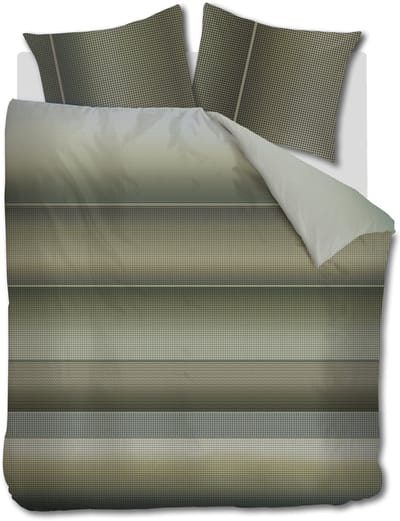 Kardol Charlottesville dekbedovertrek - Tweepersoons - 200 x 200/220 cm - Groen
