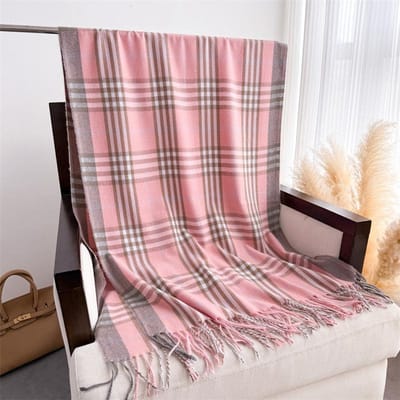 Mode Kasjmieren Sjaal Warme Winter Dames Koreaanse Stijl Gebreide Dubbelzijdige Sjaals Neckerchief Sjaals Bufanda Stola Echarpe gray