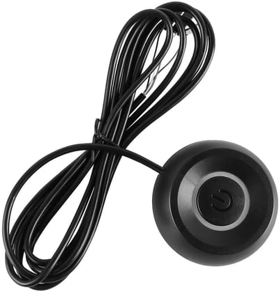 Allecto - Externe Voedingsschakelaar - Remote Start voor Desktop Computer - Zwart - Handige Schakelaar - Voor Gemakkelijk Gebruik - Geschikt voor C...