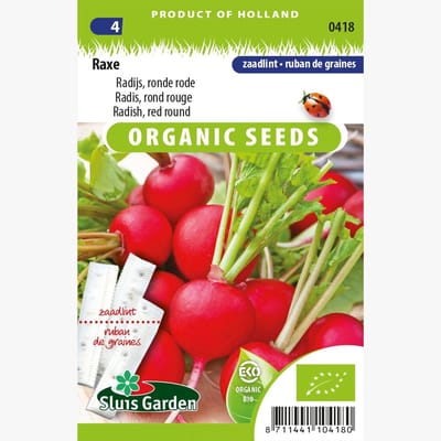 Sluis Garden - Radijs Raxe Zaadlint Biologisch