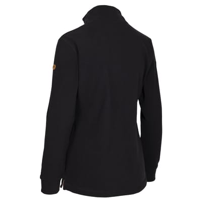 Trespass Dames/Dames Groot Hart Fleece (Zwart)