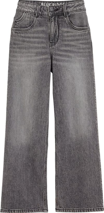 WE Fashion Meisjes wide leg jeans met stretch