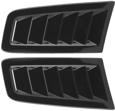 Dailygoods- Motorkap Vent - Geschikt voor F-ocus RS MK2 - Zwart - Hoogwaardig ABS - Duurzaam - Stijlvol ontwerp - Ventilatieopeningen