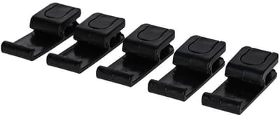 Intensions plafondsteun klik - zwart - 5 stuks