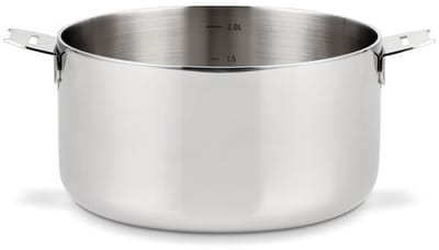 Beka Evolution steelpannenset - 3-delig - RVS - PFAS-vrij - Met greep - Geschikt voor inductie & oven