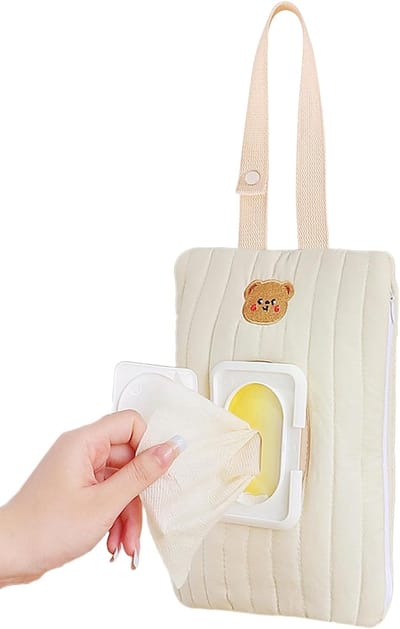 Doekjes Reisetui - Babydoekjesdispenser - Onderweg Hygiëne - Snelle Toegang - Draagbaar - Meerkleurig