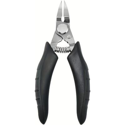 Professionele Grote Gebogen Nagelknipper Roestvrij Staal Teennagel Knippergereedschap Geschikt Voor Ingegroeide Dikke Harde Teennagels zwart