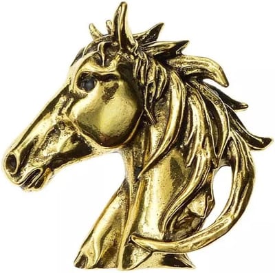 Zelto - Broche - Paard - Dames Broche- Broches-Kleur Goud- Paarden-Broche Boetiek-Sierspeld-Sierpin