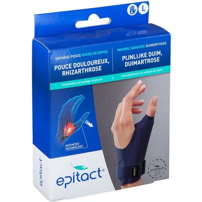Epitact® Immobiliserende Duimorthese Pijnlijke Duim - Duimartrose Links Large 1 Verband(en)
