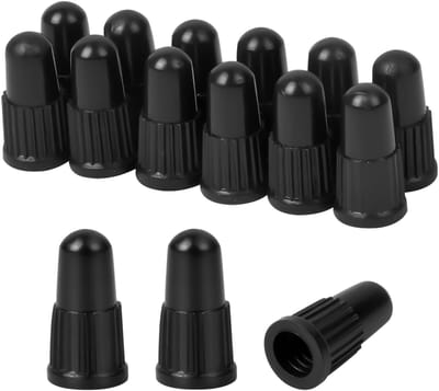 Dailygoods- Ventieldoppen Premium Kwaliteit - 20 Stuks - Fietsventielkap - Antislip - Afdichtring - Kunststof - Waterdicht - Ventielkappen