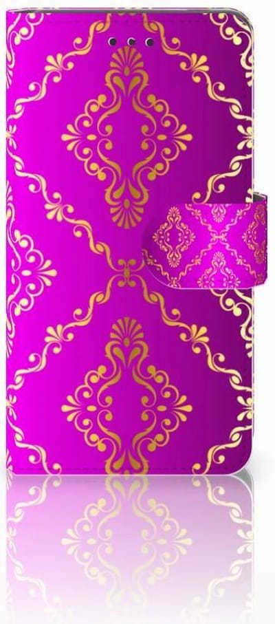 Wallet Case Nokia 7 Barok Roze