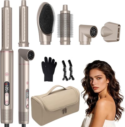 Haarstyler Set - Multistyler Föhn - Snelle Styling - 6-in-1 Functionaliteit - 10x10x10 cm