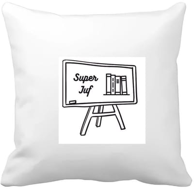 Akyol - super juf Kussen hoes - Juf - juf - leraar - 40 bij 40 cm