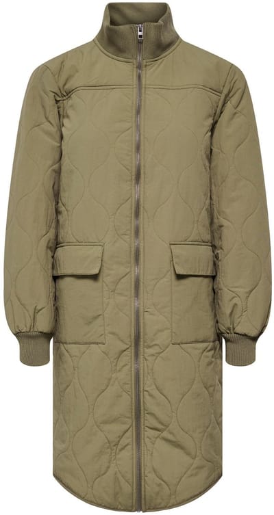 JDY - JDYRAYA QUILT LONG JACKET OTW HAB - Dames - Gewatteerde jassen