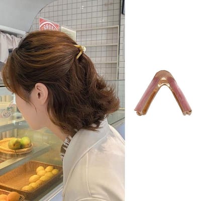 Mode Acetaat Driehoek Haar Clips voor Vrouwen Meisjes Haar Klauw Chic Haarspeldjes Klauw Krab Haarspelden Styling Tool Haaraccessoires