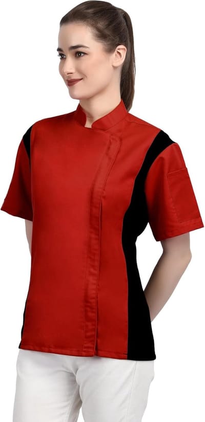 Koksjas Dames - Keukenuniform Werkkleding - Professioneel Koken - Zijventilatie Rits - XS tot XXL - Wit