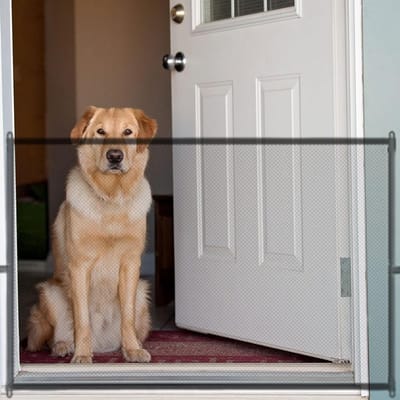 Veilige Kinderen en Huisdieren: Verstelbare Veiligheidshekje voor Trappen, 110 x 72 cm, Eenvoudig Te Installeren zonder Boren