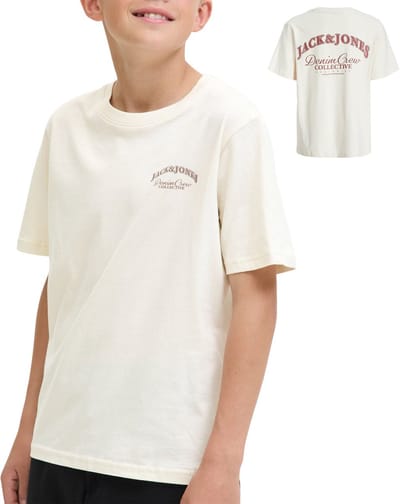 JACK&JONES - Brandes Backprint Relaxed Shirt Junior - Maat 152