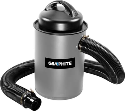 Graphite 59G611 Serie - Spaanafzuiging - 1100W - 50L - 2m Slang