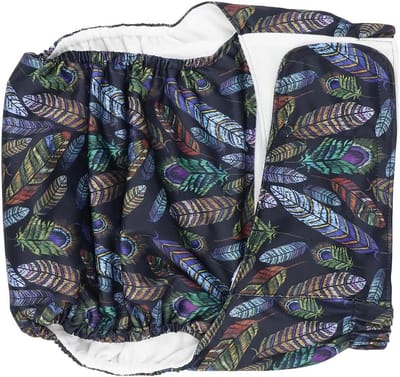 Wasbare herbruikbare doek luiers met klittenband voor tiener en volwassenen - verstelbare luiers voor incontinentie - comfortabele doekluier