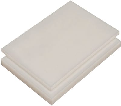 Kunststof Plaat - PE-HD Materiaal - Diverse Projecten - Slagvast UV-bestendig - 3 mm dik - Wit