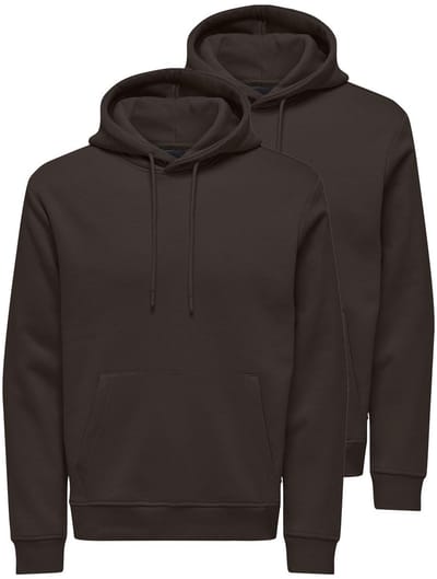 Only & Sons Heren hoddie 2 pack Connor